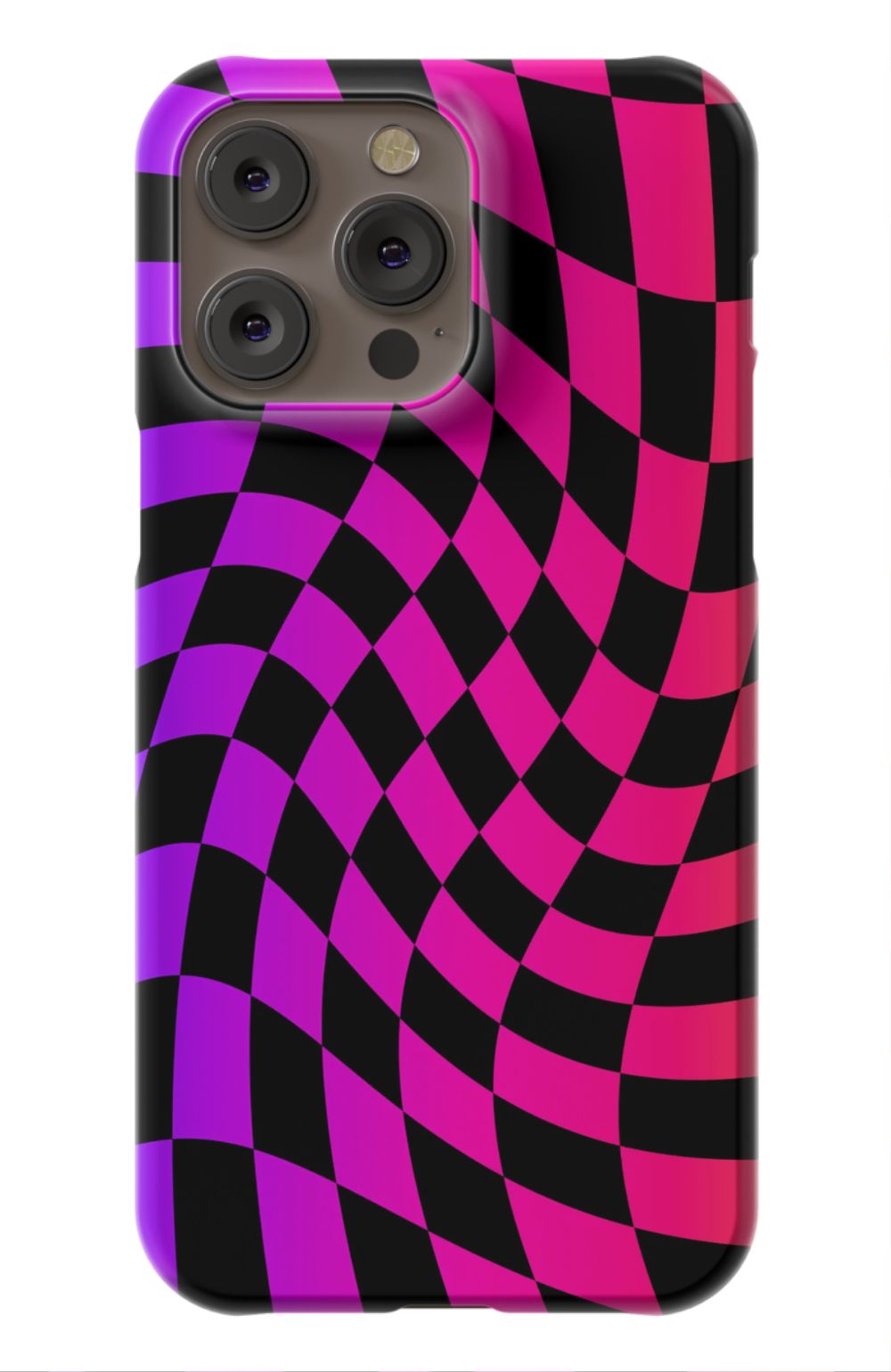 Wavy Checkers Phone Case - B7Cases